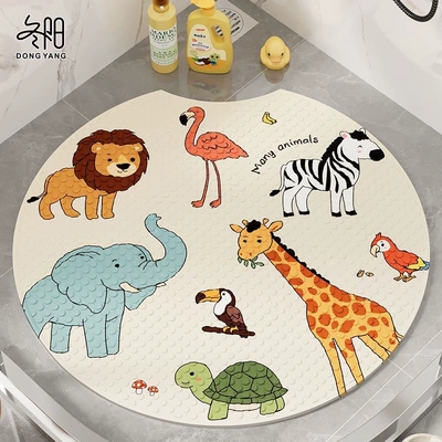 Bathroom Non-Slip Mat, Shower Bath Tub, Bathroom Toilet, Waterproof Foot Mat, Household Floor Mat, Door Mat