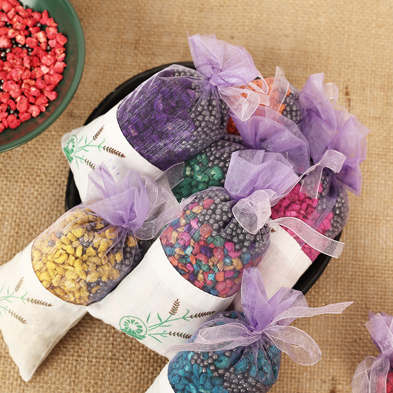 Lavender Sachet Fragrance Bag for New House, New Car, Deodorizing Activated Carbon, Air Freshener, Room Wardrobe Fragrance Bag