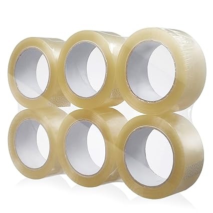 Cinta transparente, rollo grande, cinta de sellado de bajo ruido, embalaje expreso, silencioso, silencioso, papel adhesivo de sellado de alta viscosidad, bajo nivel de ruido