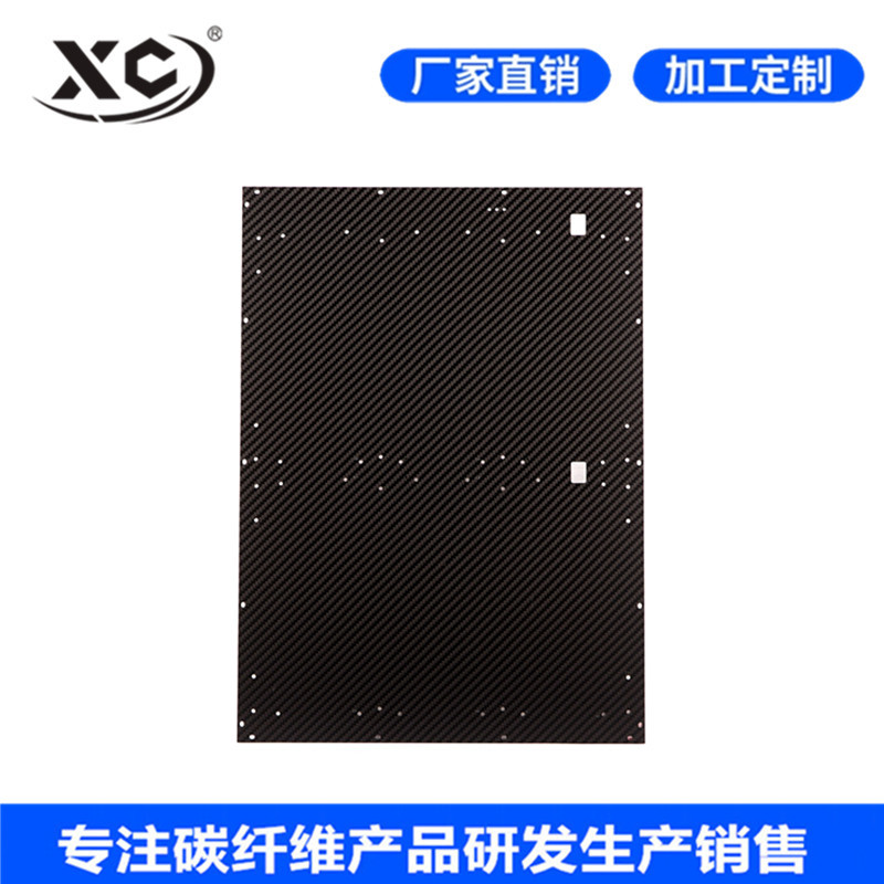 斜纹碳纤维板 强度高亮光哑光 3K斜纹哑光+PTI斜纹碳纤维板