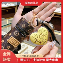义乌小商品钥匙扣定制足金999挂件小饰品配件小礼品 钥匙扣高级感