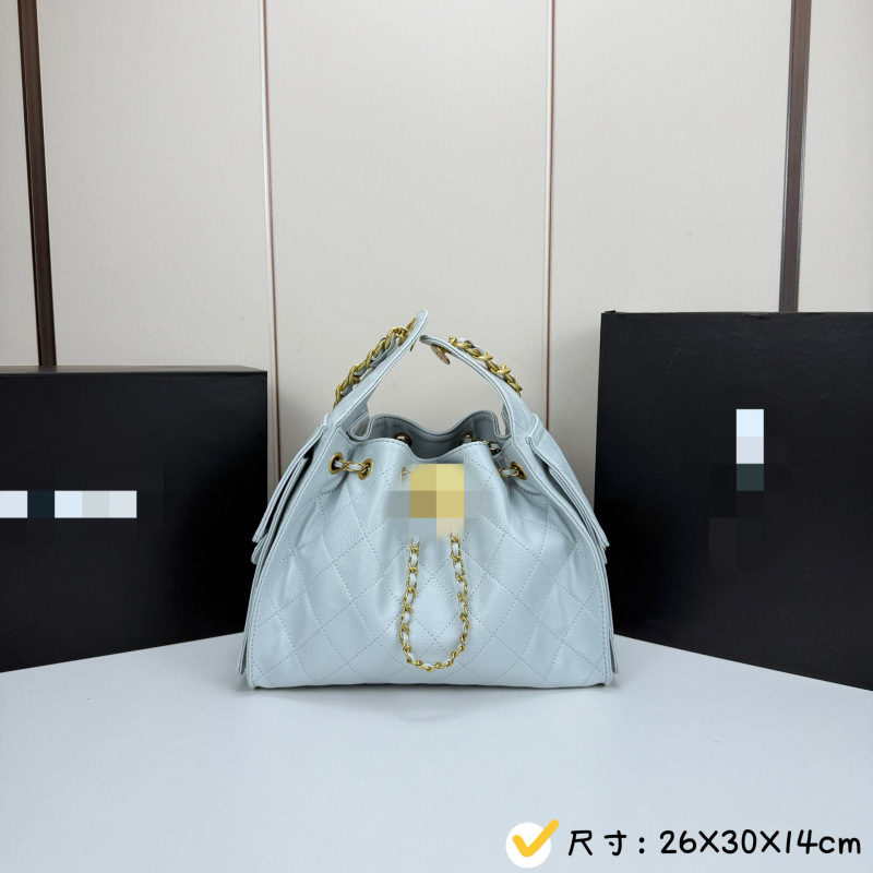 2025夏季新款菱格真皮单肩腋下包小众设计大容量购物袋简约手提包|undefined