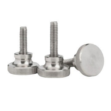 厂家供应GB834镀镍手拧螺丝GB834滚花螺丝 大头螺栓精密机械螺丝