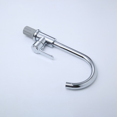 Kitchen faucet cold and hot stainless steel washing basin faucet hole ball large curved basin sink cold and hot faucet