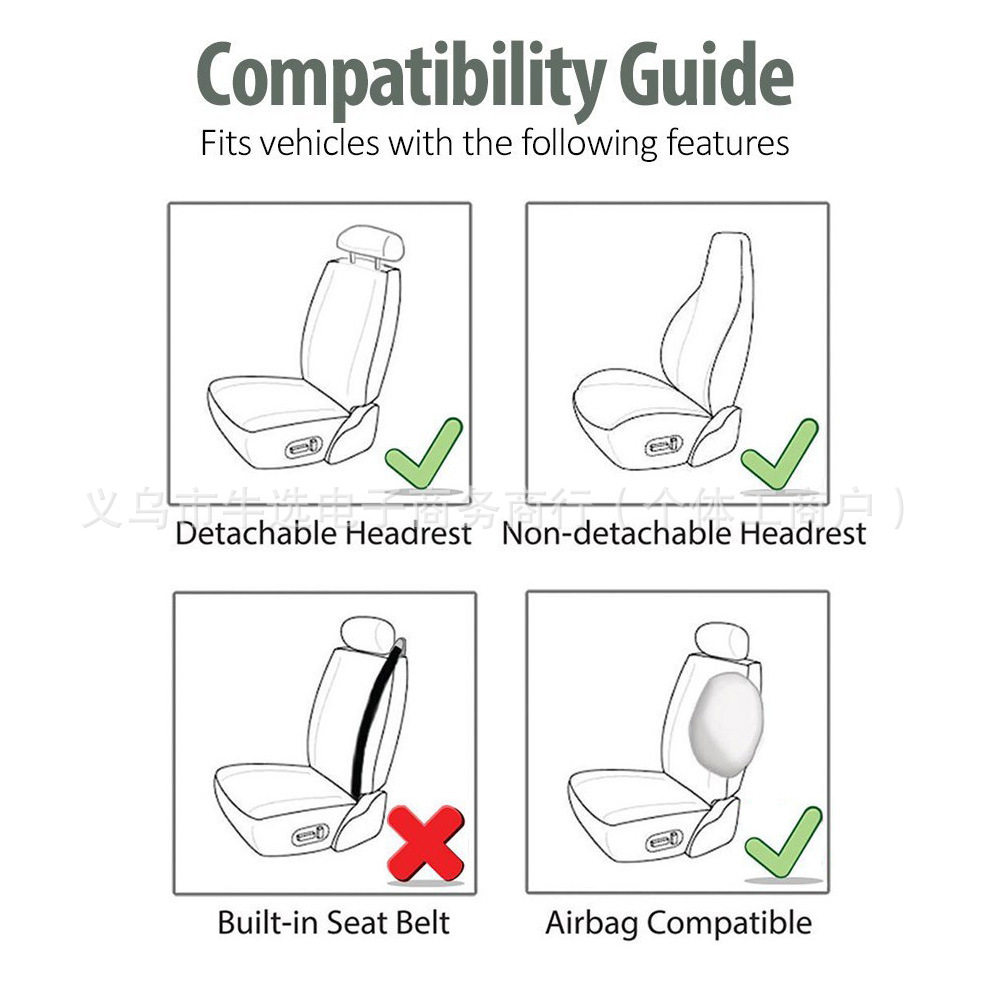 Car Seat Covers, Universal Seat Covers, Bucket Seat Cushions, Foreign Trade Cross-Border E-Commerce Car Seat Covers