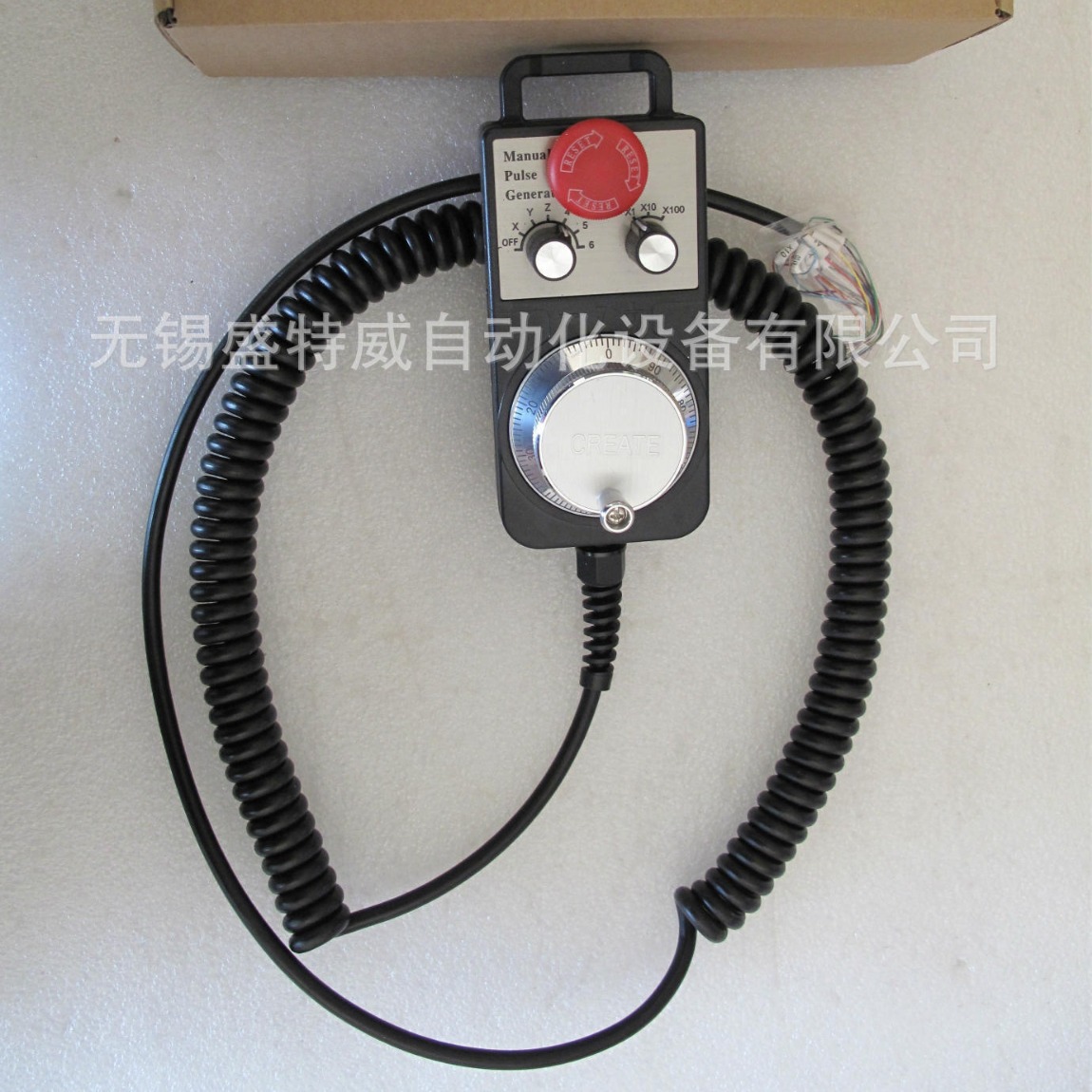 CHP006S100L002科瑞特手摇式编码器 手持单元 手动轴 手轮脉冲