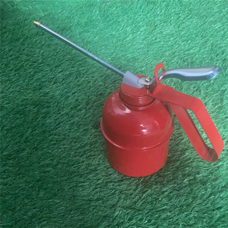 机油壶家用机油枪长嘴不锈钢注油器高压手动加油壶软嘴油壶加注器