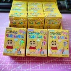 新款卡通文创蜡笔小新婴儿米粒公仔系列盲盒萌粒周边蜡笔小新米粒