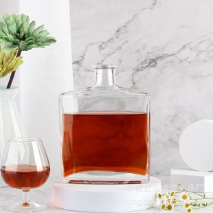 Factory Direct Transparent Glass Bottle 1000ml Large Aromatherapy Bottle Rattan Volatile Aromatherapy Bottle Glass Aromatherapy Bottle