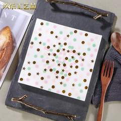 Factory starry starry printed napkins creative theme happy birthday napkins birthday tissue paper