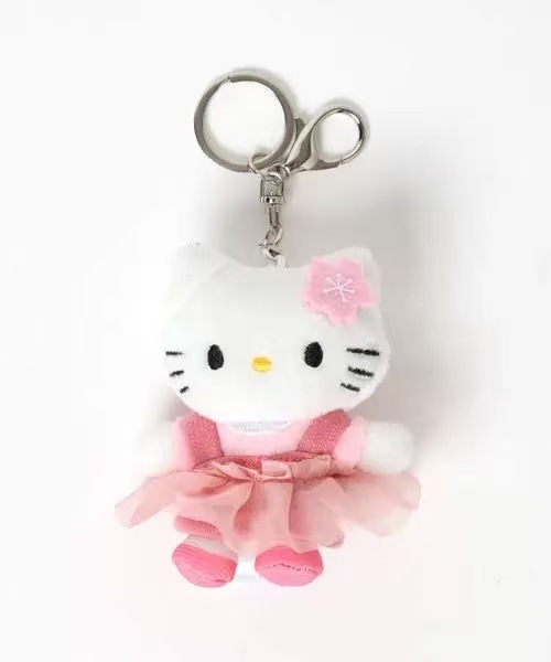 漫画アニメネット有名人同風KT猫大集合シリーズキーホルダー、女の子用バックパック飾り卸売|undefined