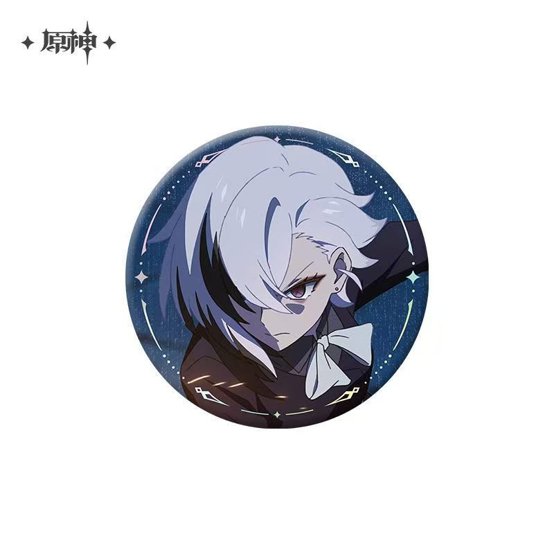 公式正規品「原神」縦絵/璃月港/モンデーシティシリーズキャラクターブリキバッジ|undefined