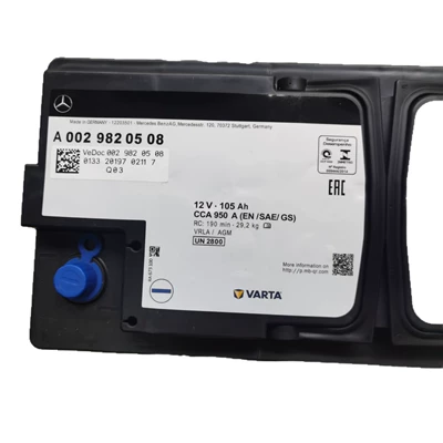 S320L/S400L/W222/C222, Car battery/battery