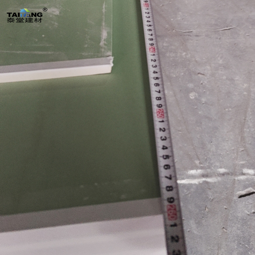 Fiji 13mm rosa resistente al fuego panel de yeso resistente al agua panel de pared de techo panel de pared de seco gib board