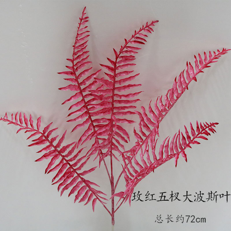 Rosa roja de cinco ramas Persia