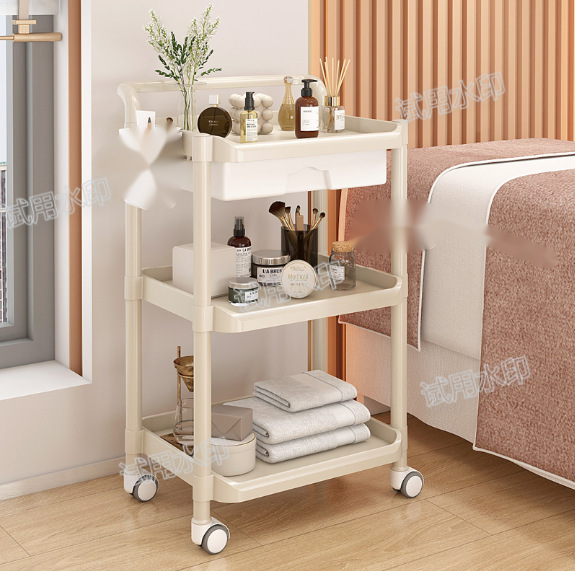 Nuevo modelo de plástico completo del cajón de tres capas de color camello * 0x0cm * *