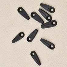 精茂五金18*7mm黑色塑料压片背板瓜子片相框背板压片配件