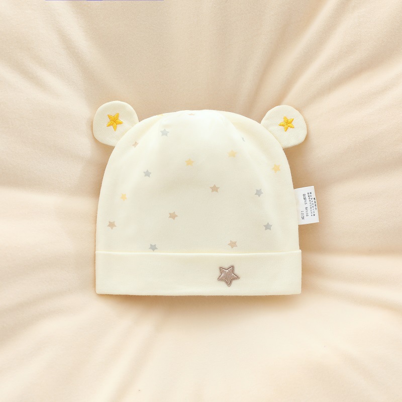 Starry sky hat yellow (double layer)