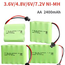 NI-MH AA 3.6V 2400MAH懚�5̖늳ؽM�b��܇늄���߿ɳ��늳�
