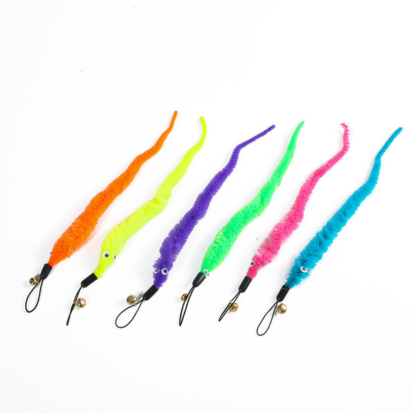 Changeable plush toy for fishing