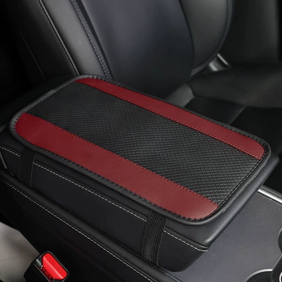 Leather Embossed Double | Universal Armrest box pad