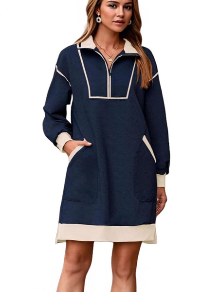 Sports skirt with zipper