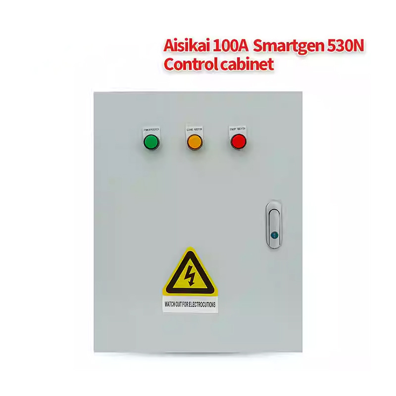 柴油发电机组全自动柜市电发电自动切换箱100A ATS自启动控制系统