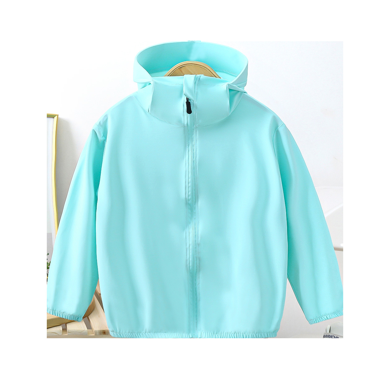 UPF50 + niños de protección solar ropa nylon verano nuevos niños y niñas sombrero ala protección UV piel ropa padre-niño al aire libre