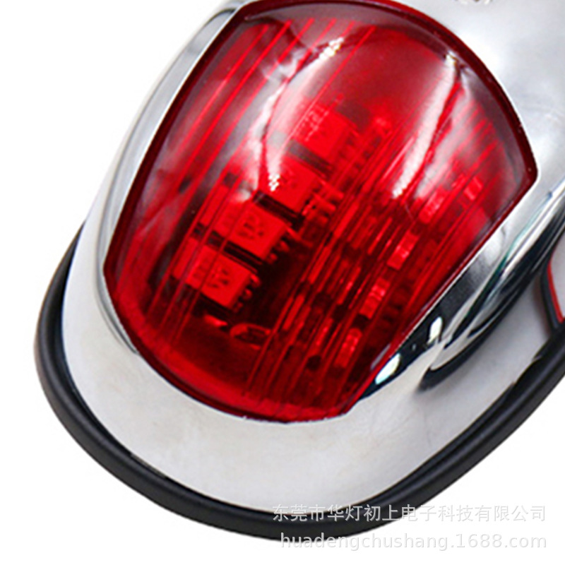 2 Pcs Boat Side Mount LED Ster