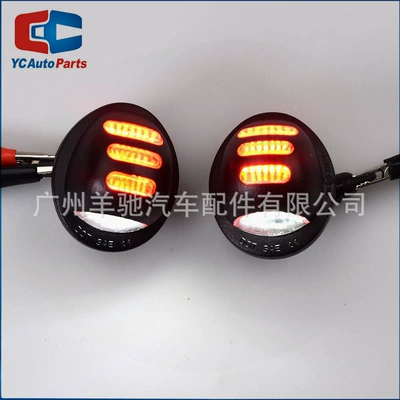 Applicable to Ford Raptor Pickup F150 F250 F350 F450 F550 Car LED License Plate Light License Plate Light (License plate lamp) - white-light-red-light