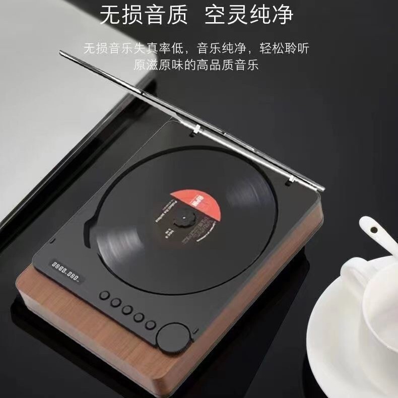 金正24新型CD機bluetooth発熱級CDプレーヤー光ファイバ出力ロスレススピーカーusb盤復古プレゼント|undefined