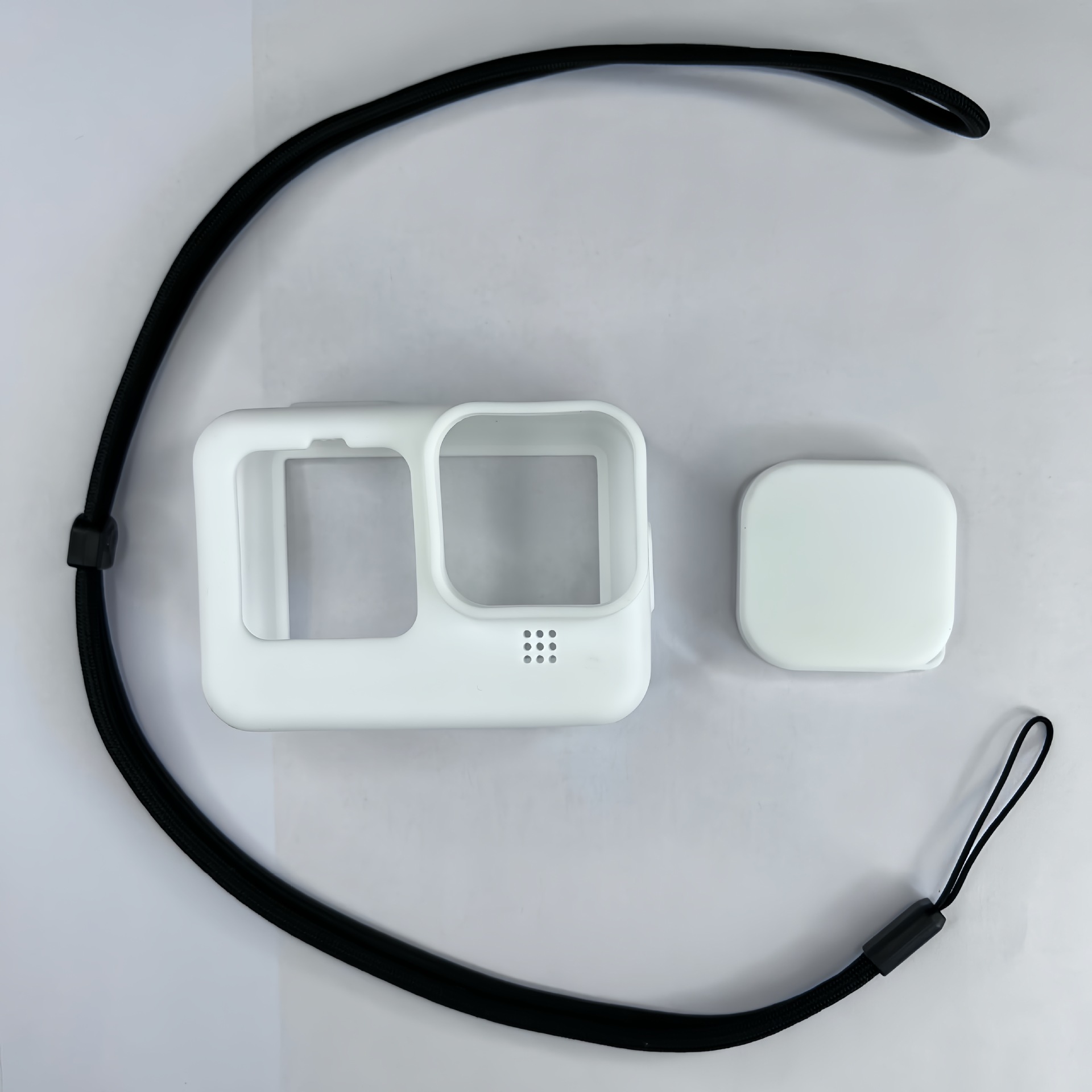 Cuerda larga de alta densidad negra blanca