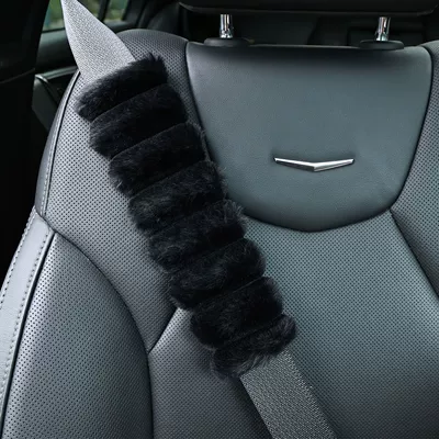 Safety Belt – Seat belt shoulder pad - black