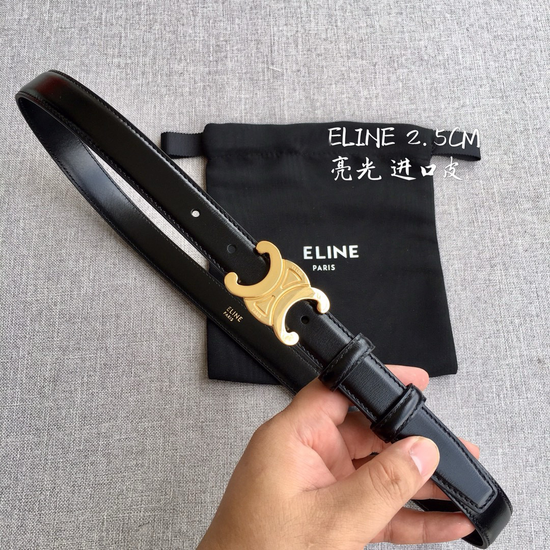 凱旋門純銅蝶々は細い女性の本革の頭層のベルトを掛けます。