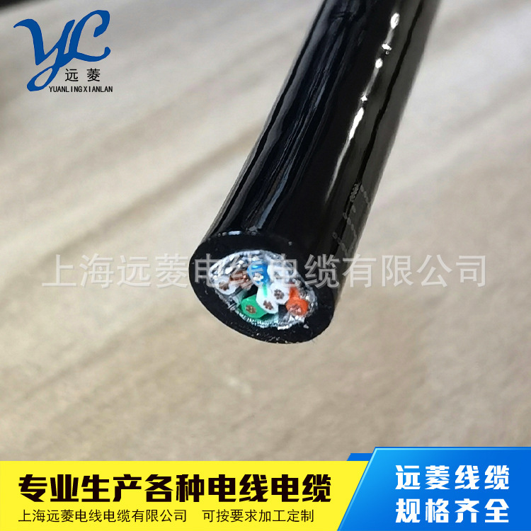Direct Selling Polyurethane Pur Anti-Seawater Network Cable Tensile Rov Underwater Robot Shielded Category 5E 6 Network Cable