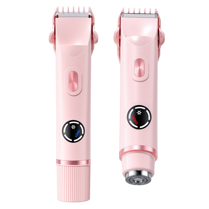 国境を越えた新しい人気の女性用双頭シェーバー、陰部トリミング、女性用シェーバー、電動トリミング器具の供給|undefined