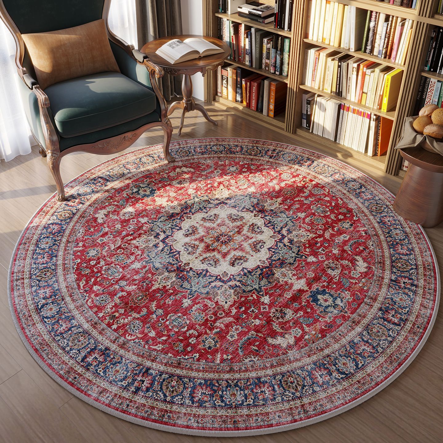 Cashmere modern retro non-slip carpet for living room