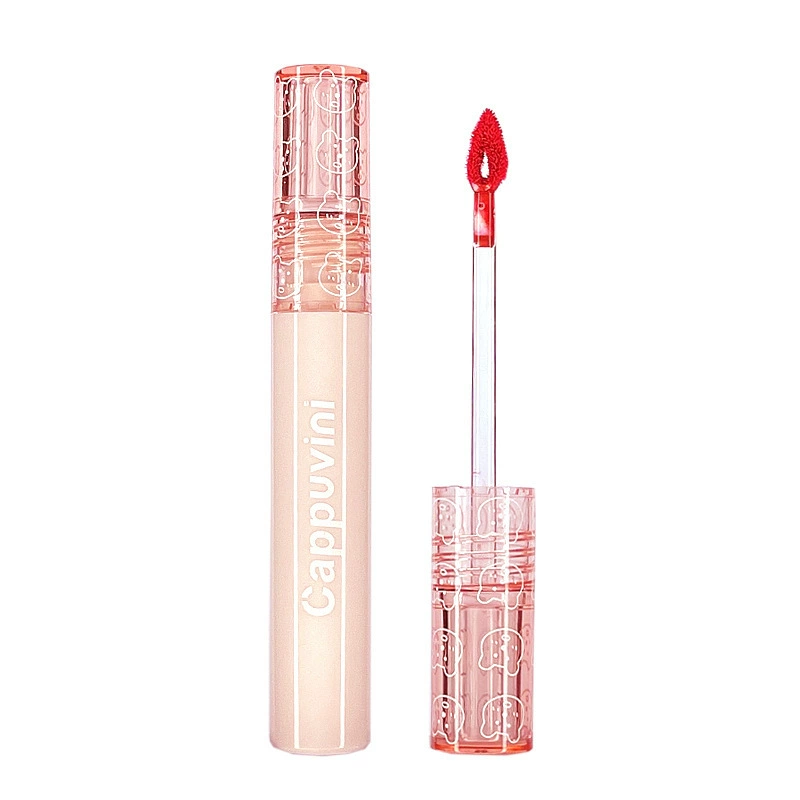 Lip gloss, glossy lipstick, mirror effect