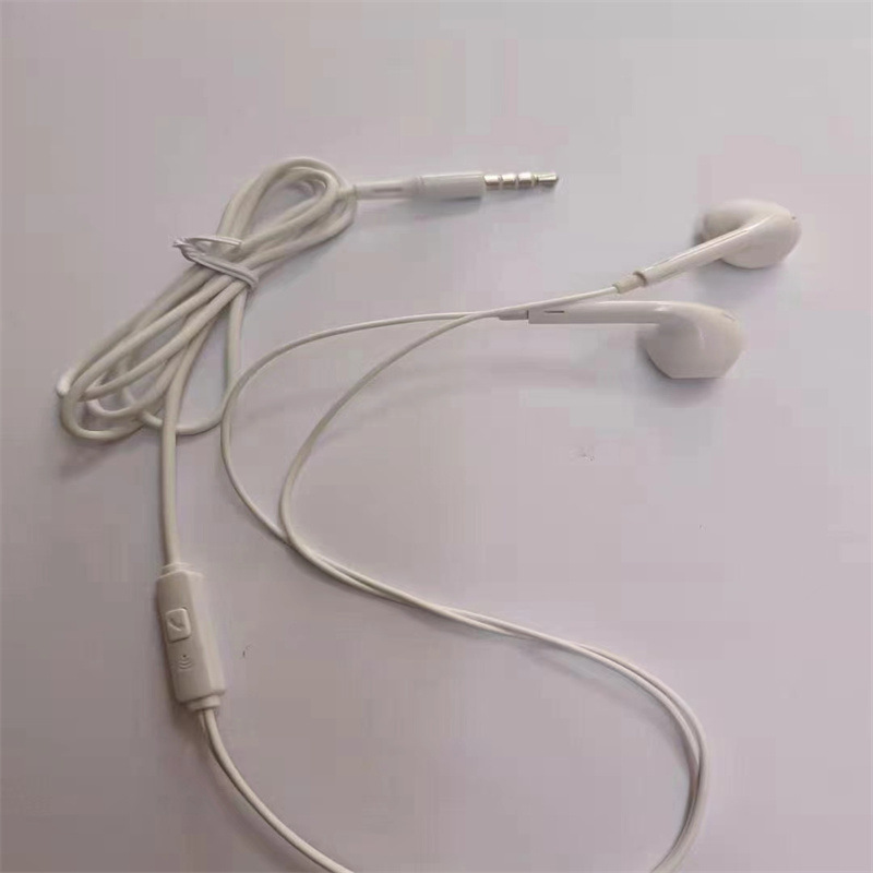 Auriculares con cable de fábrica en stock para Apple Huawei Android 3,5 MM llamada de control de alambre auriculares universales