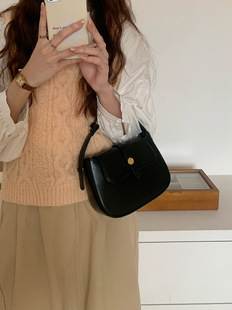 Shoulder bag, retro universal small bag, one-shoulder bag, bag strap, purse