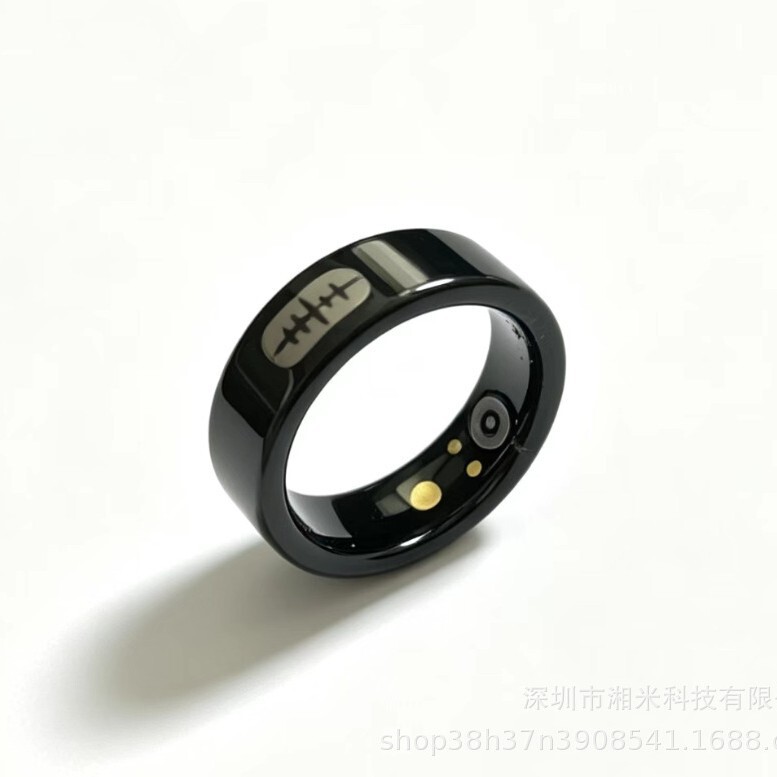 Cross-border smart ring, featuring smart sleep tracking, heart rate monitoring, ECG monitoring, and waterproof design for sports activities Cross-border smart ring, featuring smart sleep tracking, heart rate monitoring, ECG monitoring, and waterproof design for sports activities