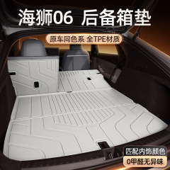 适用于比亚迪海狮06后备箱垫TPE2026款ev/dmi尾箱垫改装脚垫用品