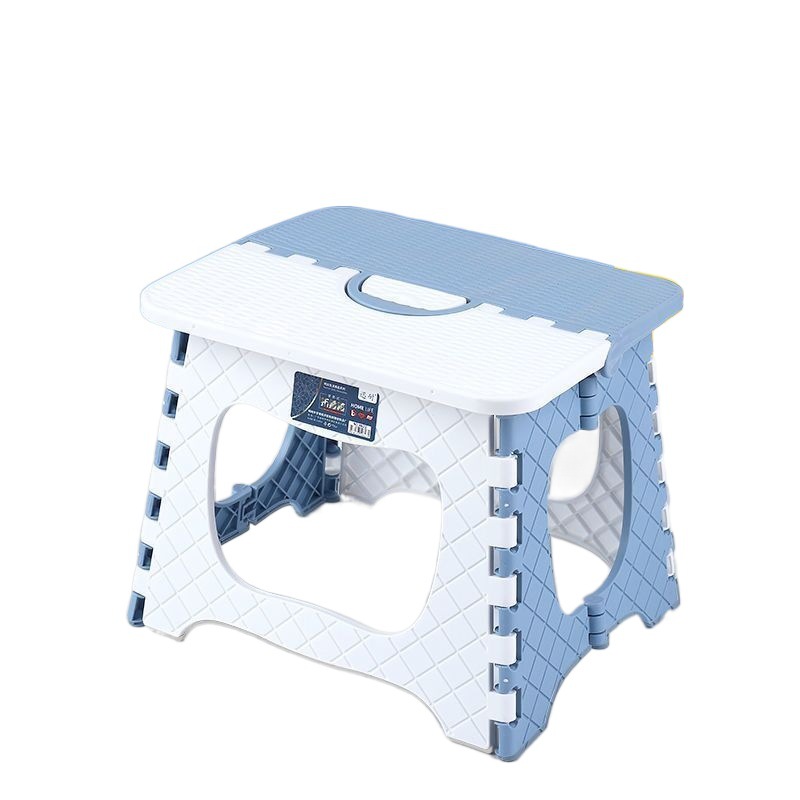 Taburete plegable engrosado banco pequeño doméstico para niños portátil al aire libre para adultos mini taburete plástico zapatos perezosos