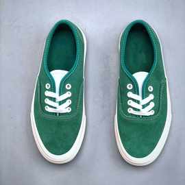 2024年安纳海姆平底帆布复古经典休闲百搭潮牌墨绿色翻毛皮板鞋