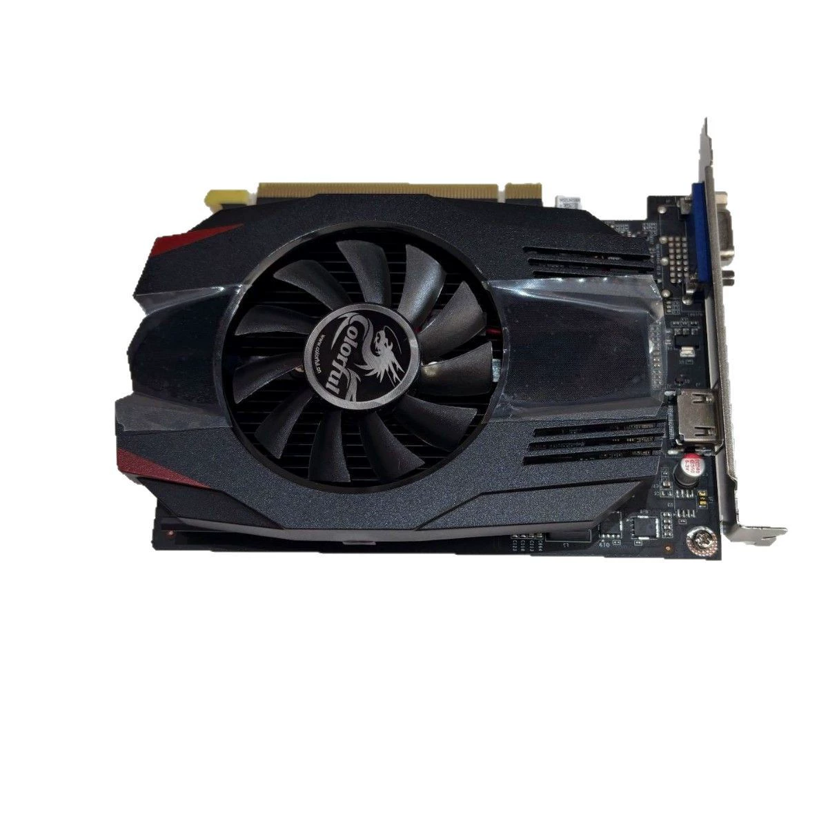 Seven/Rainbow Graphics Card GT1030 4G DDR3 Gold Edition