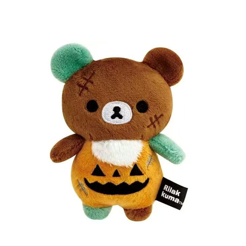 日系新作可爱いコーナー生物リラックマハロウィン幽霊限定吸血鬼ぬいぐるみストラップ|undefined