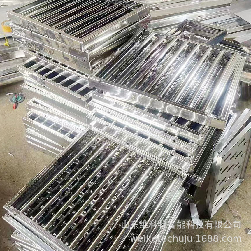 高质量商用餐厅厨房设备不锈钢排风抽烟烟罩油烟净化器滤网篦子