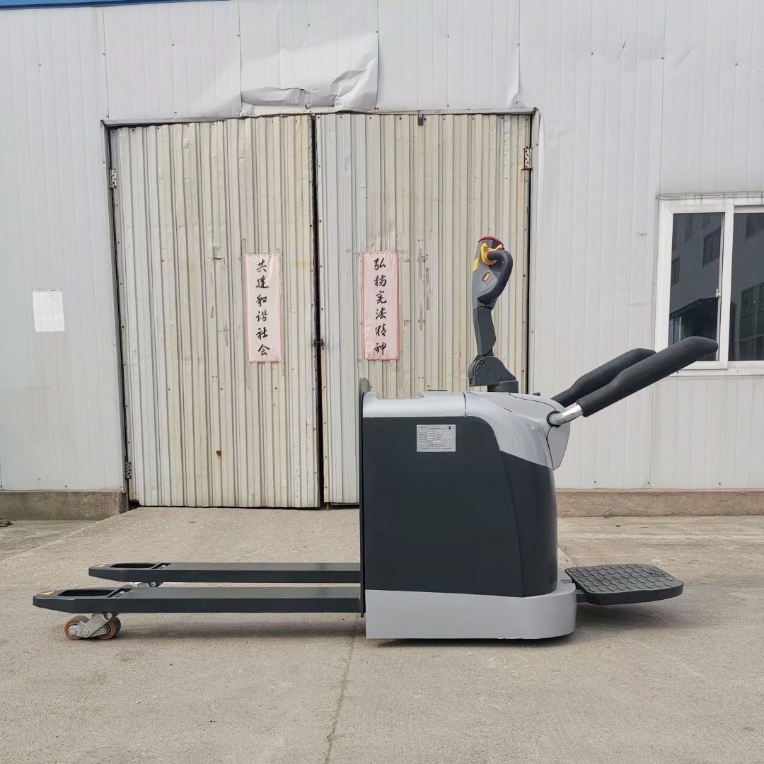 普尔夫CBD20站驾式电动搬运车3吨叉车托盘车电瓶拖板叉车堆高车