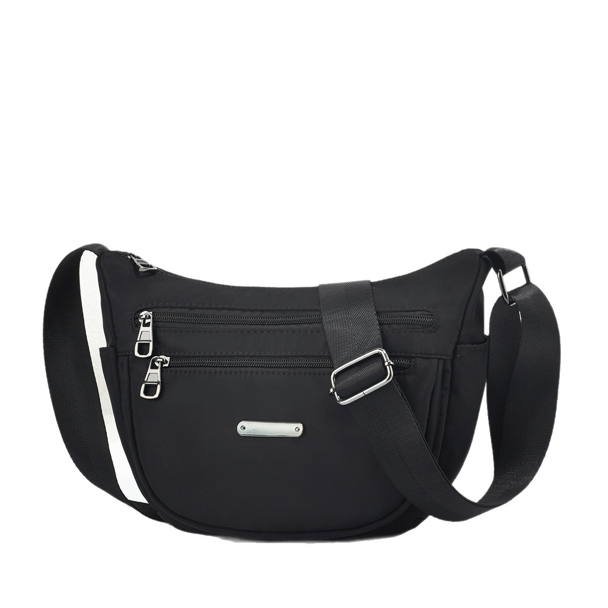 Bolsa de hombro casual diaria, bolsas de transporte, bolsas de moda, bolsas de media luna, bolsas de bolsas transfronterizas.