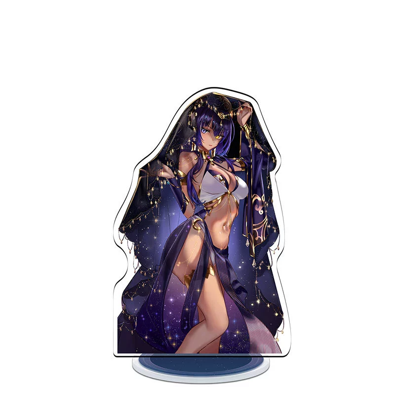 Акриловая подставка для фигурок, Genshin Impact Nilou и Shenhe, двусторонняя HD‑печать, 16–21 см